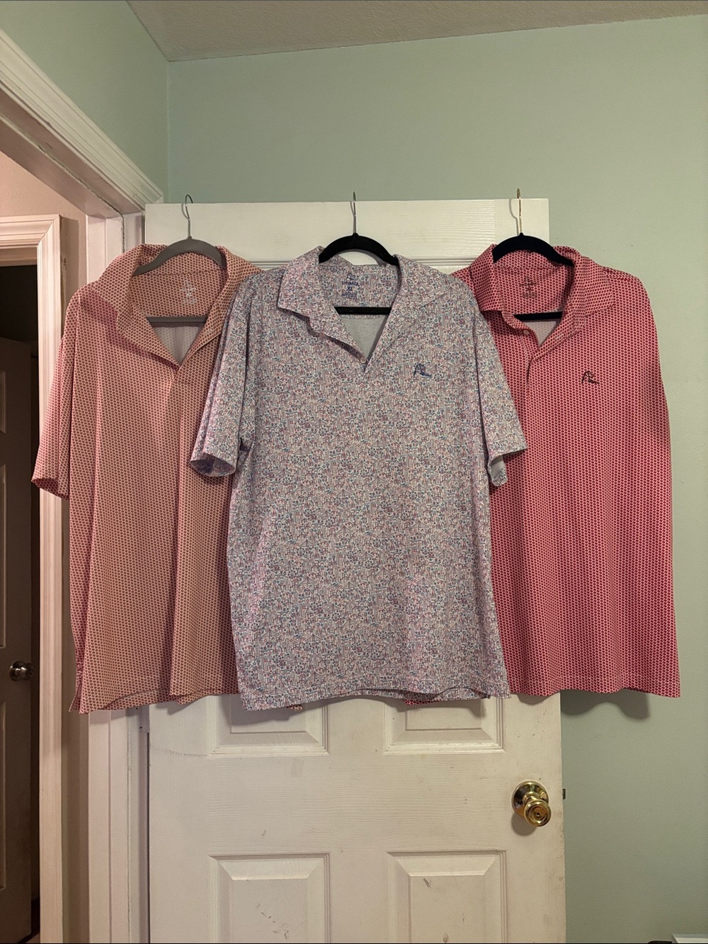 3 Rhoback TEXAS Men's Polos XL